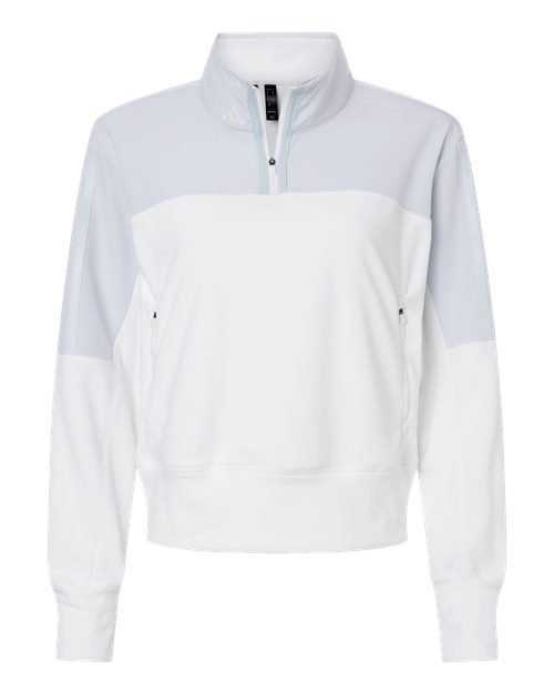 Adidas. Women's Fleece 1/4 Zip Pullover. A601