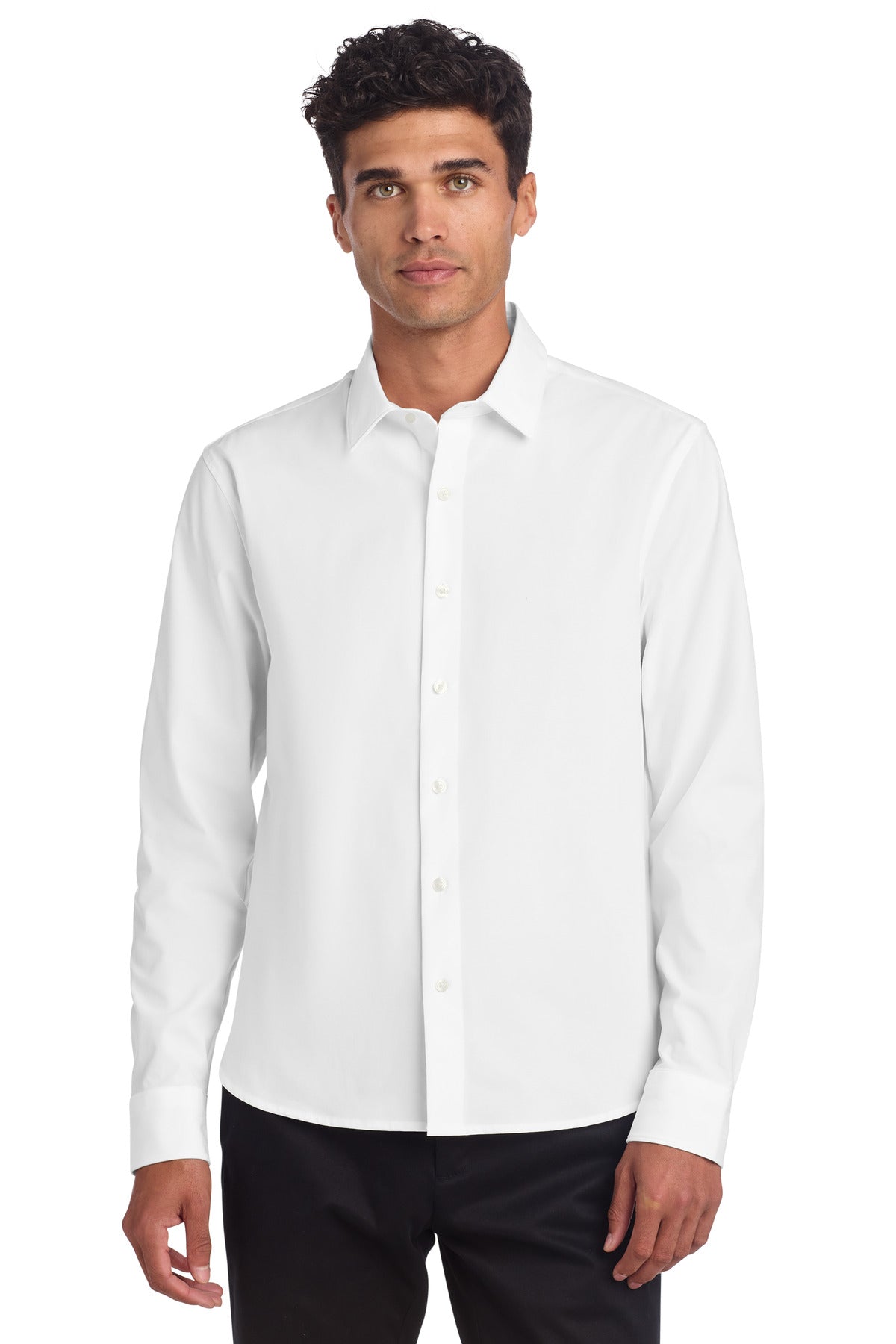 Mercer+Mettle Long Sleeve Stretch Woven Shirt MM2000