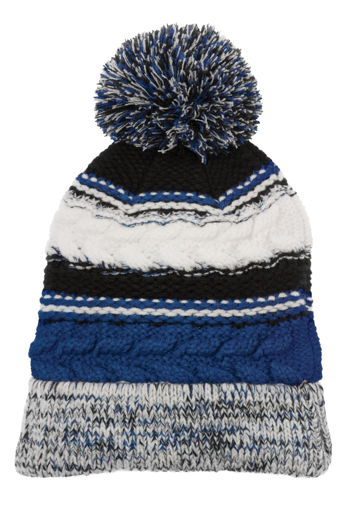 Sport-Tek Pom Pom Team Beanie. STC21