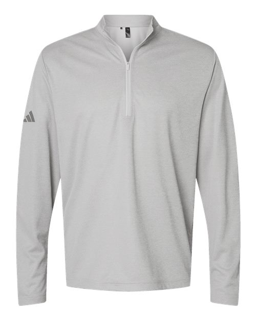 Adidas - Space Dyed Quarter-Zip Pullover. A593