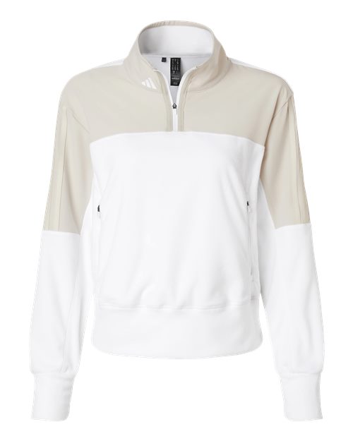 Adidas. Women's Fleece 1/4 Zip Pullover. A601