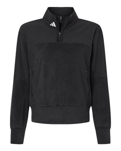 Adidas. Women's Fleece 1/4 Zip Pullover. A601