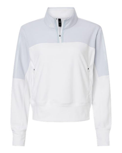 Adidas. Women's Fleece 1/4 Zip Pullover. A601