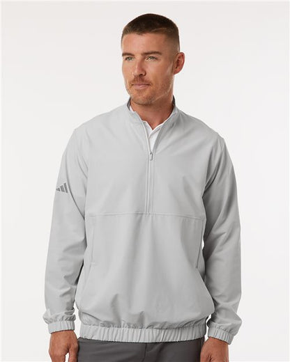 Adidas. Woven 1/4 Zip Pullover. A705