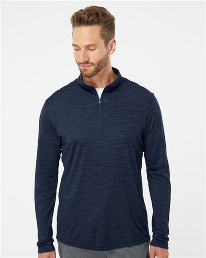 Adidas. Lightweight Mélange 1/4 Zip Pullover. A475