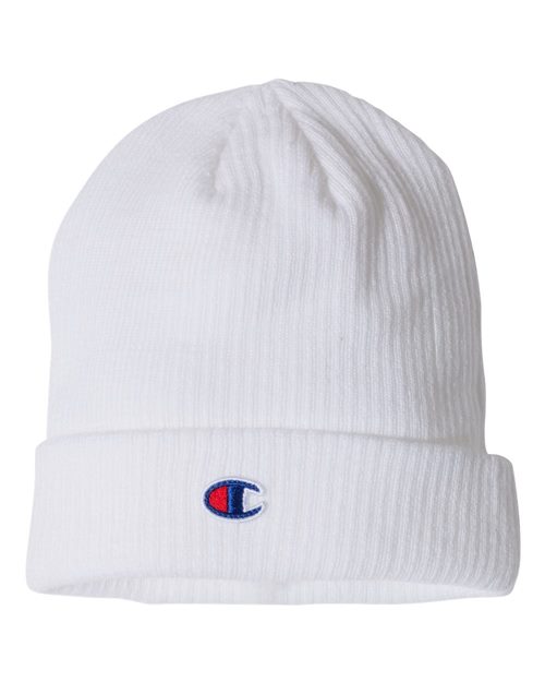 Champion. Ribbed Cuffed Beanie. CS4003