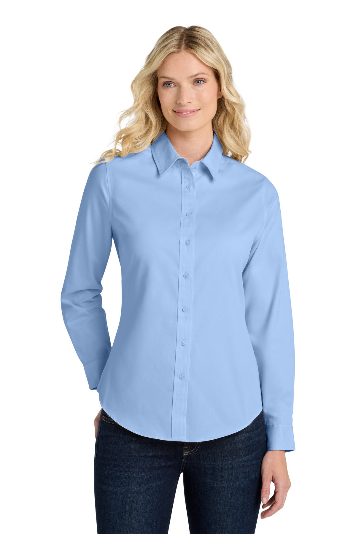 Port Authority Women's Long Sleeve Easy Care Shirt.  L608