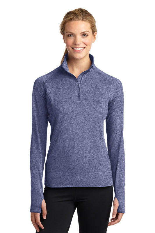 Sport-Tek Women's Sport-Wick Stretch 1/4-Zip Pullover. LST850