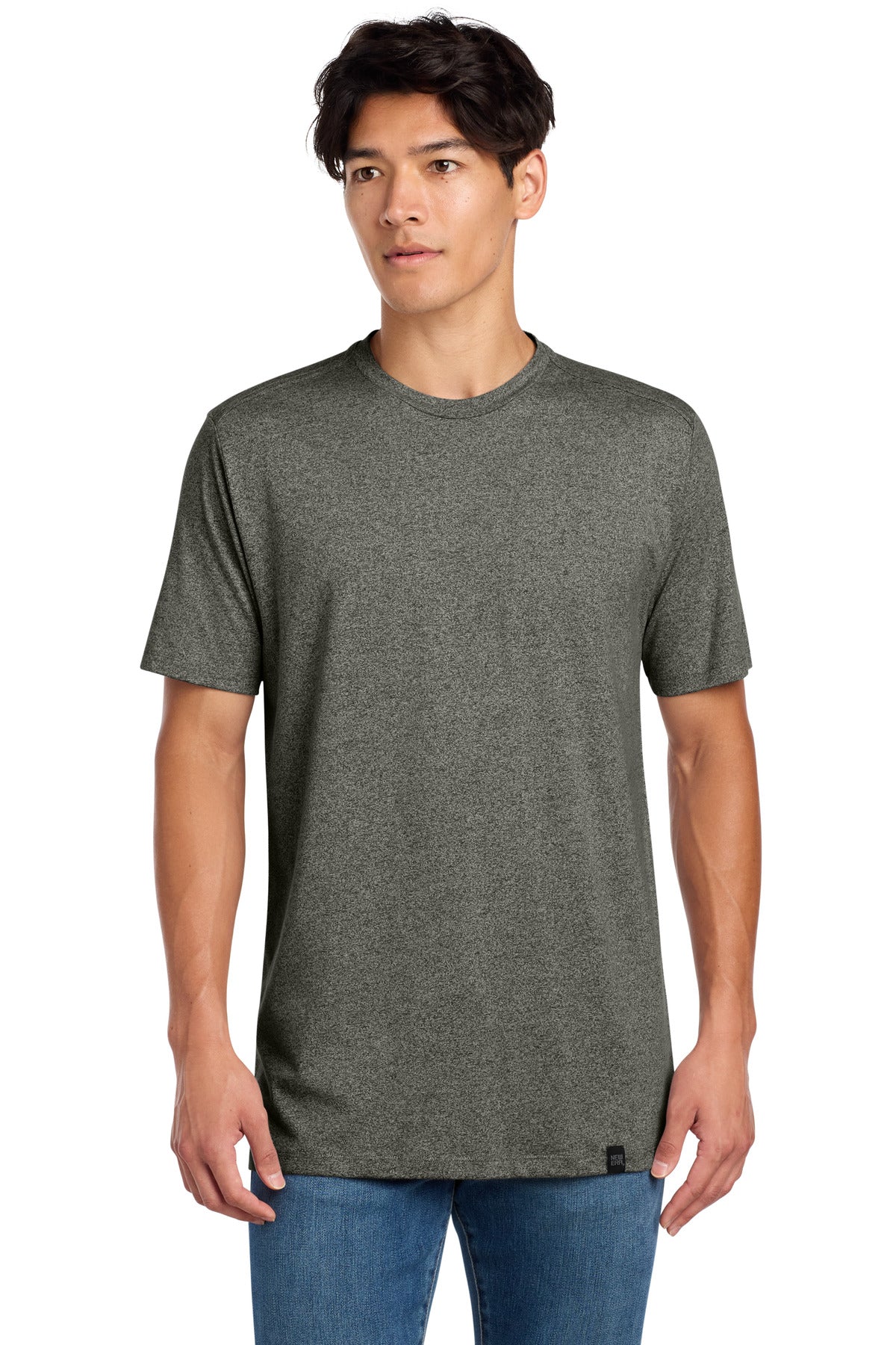 New Era Heritage Blend Crew Tee. NEA100