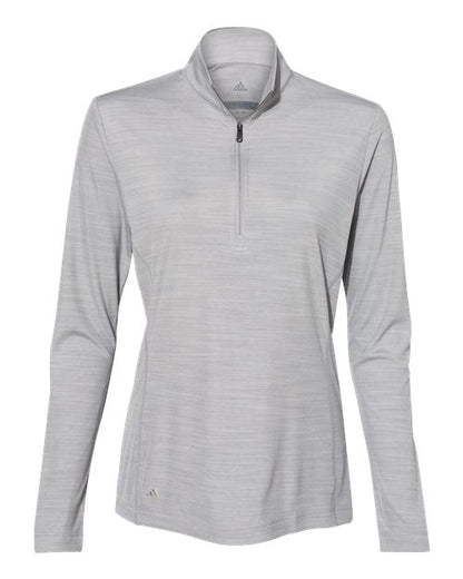 Adidas - Women's Lightweight Mélange Quarter-Zip Pullover. A476
