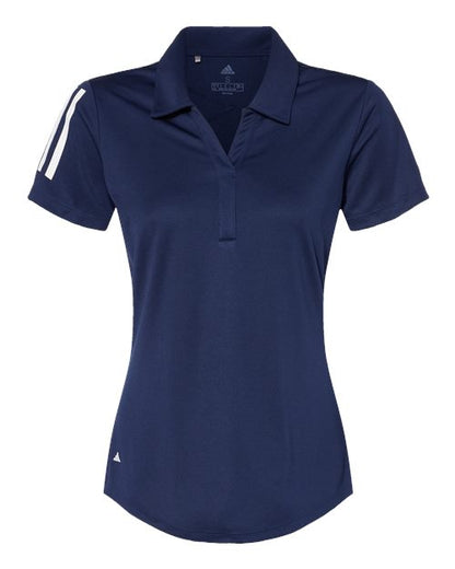 Adidas - Women's Floating 3-Stripes Polo. A481