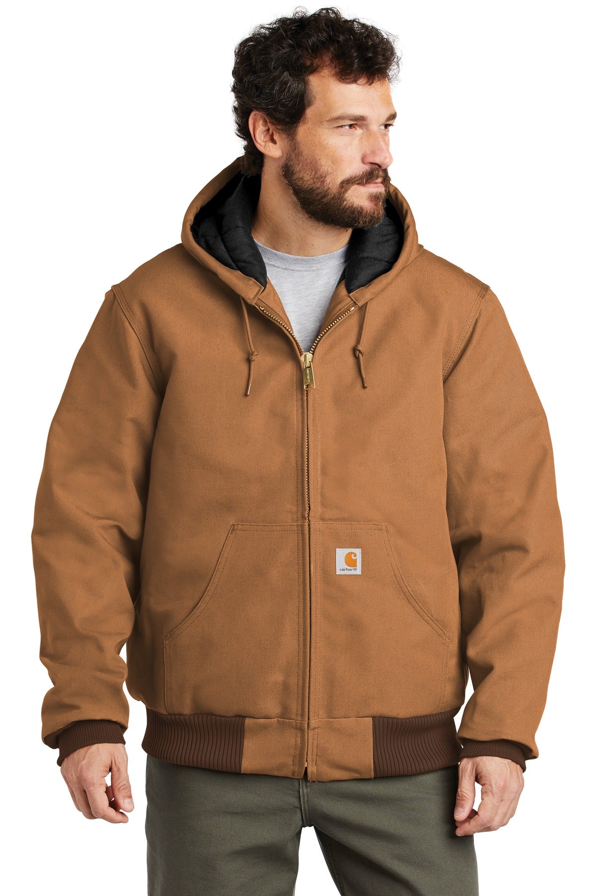 Carhartt  Quilted-Flannel-Lined Duck Active Jac. CTSJ140